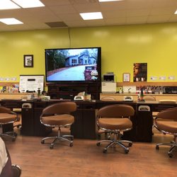 Camillus Nails & Spa - Inside- view from the pedicure chairs