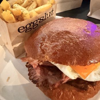 Eggslut - The Blicky (bbq sandwich and fried egg) - Breakfast & Brunch Near Me - Atlanta, Georgia