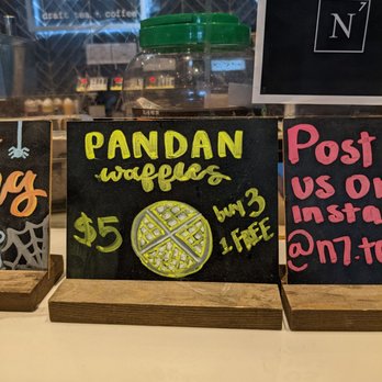 N7 Draft Tea and Coffee - They also offer pandan waffles, buy 3 get 1 free! - Coffee & Tea Near Me - San Jose, California N7 Draft Tea and Coffee - They also offer pandan waffles, buy 3 get 1 free! - Coffee & Tea Near Me - San Jose, California