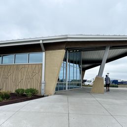 Exterior outside entrance of Purple Heart Rest Area - Outside Exterior outside entrance of Purple Heart Rest Area - Outside