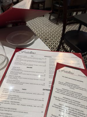 Menu photo 2 Fratellino Coral Gables, FL Menu photo 2 Fratellino Coral Gables, FL