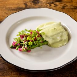 Supper Club by Le Petit Parisien - Summer Side, Asparagus, French Restaurant Supper Club By Le Petit Parisien, Upper East Side.