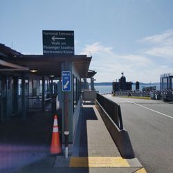 Port Townsend Ferry Terminal - Waiting for the ferry to arrive!