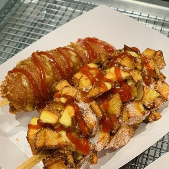 Jongro Rice Hotdog - Hot Dogs Near Me - Flushing, New York Jongro Rice Hotdog - Hot Dogs Near Me - Flushing, New York