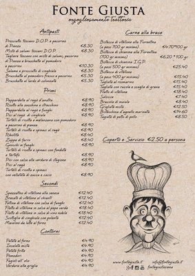 Menu photo 5 Fonte Giusta Siena, SI