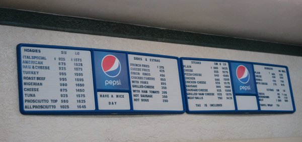 Menu photo 4 Phil & Jim's Steaks & Hoagies Brookhaven, PA