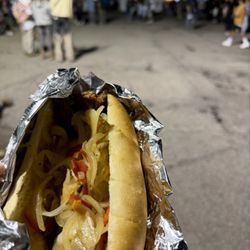 North Hempstead Beach Park - Italian hot dog
