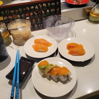 Sushi Hurray - 2/25/2023 - Delicious and fresh go round sushi! - Japanese Near Me - West Linn, Oregon Sushi Hurray - 2/25/2023 - Delicious and fresh go round sushi! - Japanese Near Me - West Linn, Oregon
