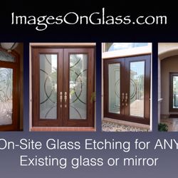 Images On Glass - On-Site Glass Etching