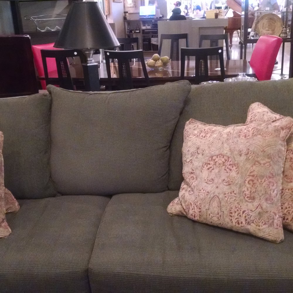 Grandview Mercantile - Random sofa with pillows. - Jewelry Near Me - Columbus, Ohio Grandview Mercantile - Random sofa with pillows. - Jewelry Near Me - Columbus, Ohio