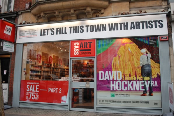 Cass Art 13 Charing Cross Road