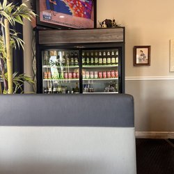 Thai Original BBQ & Restaurant - Drink fridge and choices.