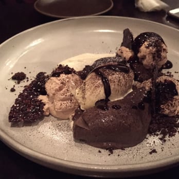 SPQR - Coffee and chocolate, white coffee gelato, liquid center cake, pudding, etc. - Italian Near Me - San Francisco, California SPQR - Coffee and chocolate, white coffee gelato, liquid center cake, pudding, etc. - Italian Near Me - San Francisco, California