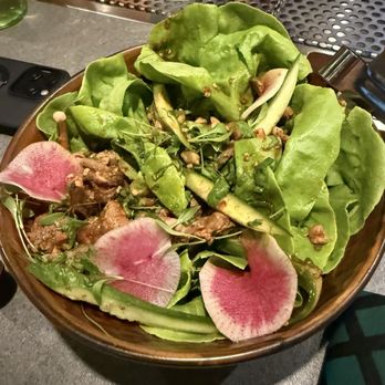 Lineage - Lion's Mane Mushroom Liangban Salad - Asian Fusion Near Me - Wailea, Hawaii Lineage - Lion's Mane Mushroom Liangban Salad - Asian Fusion Near Me - Wailea, Hawaii