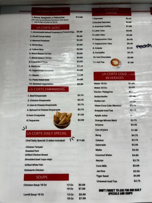 Menu photo 4 La Corte Cafe Fort Lauderdale, FL Menu photo 4 La Corte Cafe Fort Lauderdale, FL