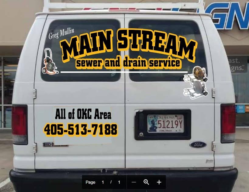 Slide of MainStream Sewer and Drain Service