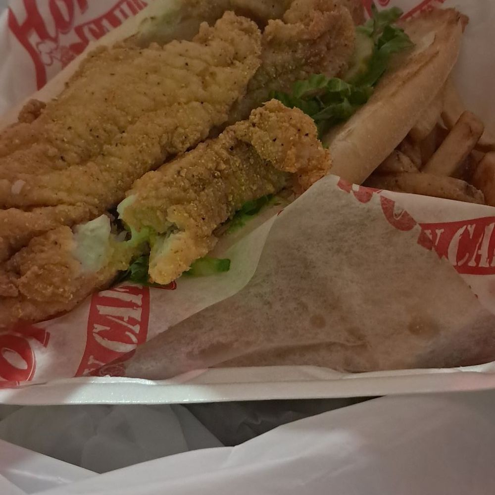 Honore's Cajun Cafe - Catfish poboy and fries - Cajun/Creole Near Me - Manvel, Texas