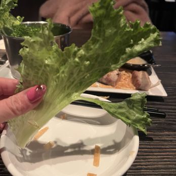 Hapa Izakaya - I can't wrap this lettuce... sorry!! - Japanese Near Me - Vancouver, British Columbia