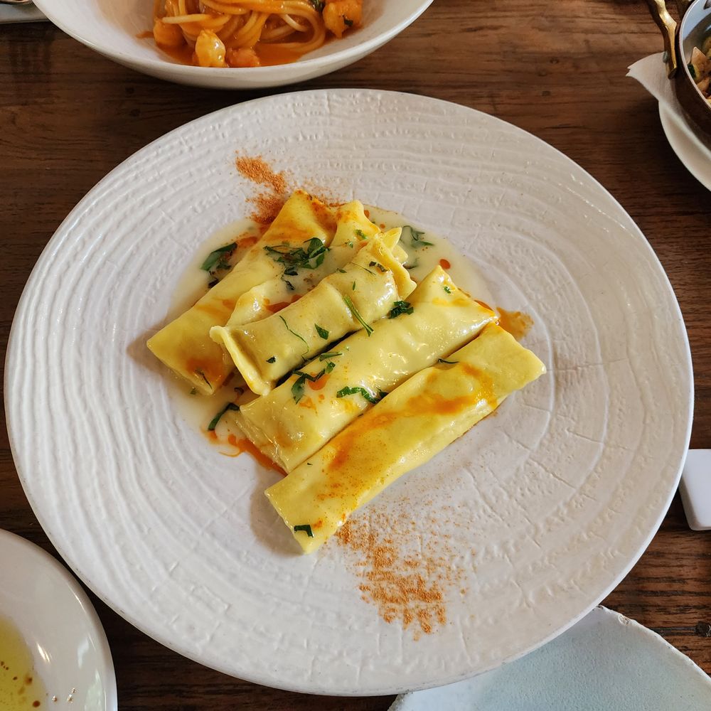 Divinis - Agnolotti Stuffed with Crab - Italian Near Me - Prague, Puerto Rico