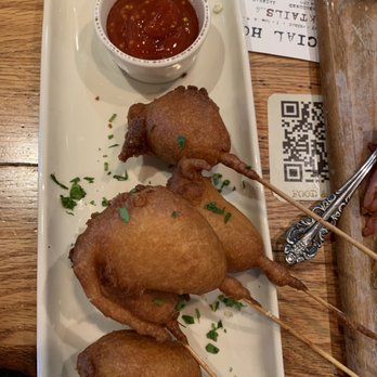 Whiskey Cake - Corn dogs - New American Near Me - San Antonio, Texas Whiskey Cake - Corn dogs - New American Near Me - San Antonio, Texas