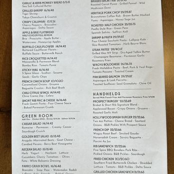 Prospect On Union - Food Menu - American Near Me - West Islip, New York