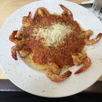 Drago's Seafood Restaurant - Grilled shrimp pasta with creole sauce - Seafood Near Me - New Orleans, Louisiana
