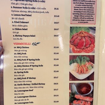 Pho Waipahu - Menu 05/2022 - Soup Near Me - Waipahu, Hawaii