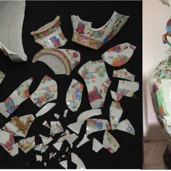Antique Restoration - Chinese Vase Porcelain Restoration - Antiques Near Me - Jupiter, Florida Antique Restoration - Chinese Vase Porcelain Restoration - Antiques Near Me - Jupiter, Florida