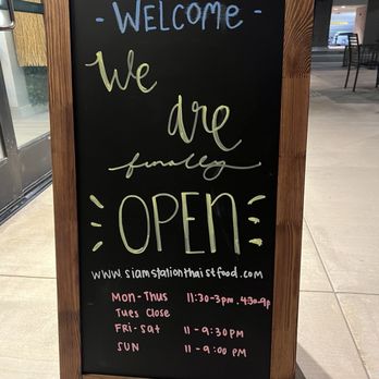 Siam Station - Hours as of 10/12/2024 - Thai Near Me - Yorba Linda, California Siam Station - Hours as of 10/12/2024 - Thai Near Me - Yorba Linda, California