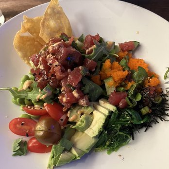 Yard House - Poke salad-just meh- a bit fishy, not enough dressing and didn't taste like a poke. - New American Near Me - West Nyack, New York Yard House - Poke salad-just meh- a bit fishy, not enough dressing and didn't taste like a poke. - New American Near Me - West Nyack, New York