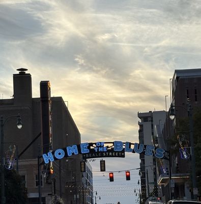 Beale Street Entertainment District by null
