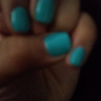 Nail's Creation - Nails were fine but can't show one finger as I got it designed by someone else - Nail Salons Near Me - Stockton, California