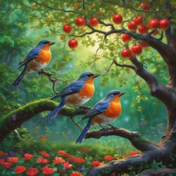 Luna - Three little Birds....