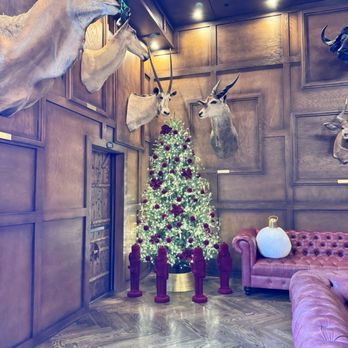 Trophy Room - Tree looks small here but it was perfect for holiday pictures - Venues & Event Spaces Near Me - Los Angeles, California Trophy Room - Tree looks small here but it was perfect for holiday pictures - Venues & Event Spaces Near Me - Los Angeles, California