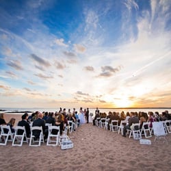 Our chair set up for our wedding.
