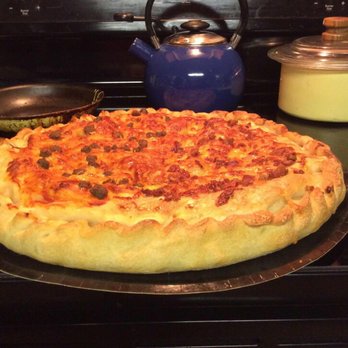Midway Pizza - Double decker after cooking - Pizza Near Me - Dover, Tennessee Midway Pizza - Double decker after cooking - Pizza Near Me - Dover, Tennessee