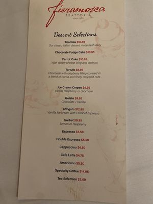 Menu photo 3 Fieramosca Toronto, ON