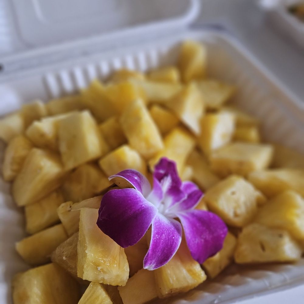 Blue Water Shrimp - Whole cut pineapple - Hawaiian Near Me - Honolulu, Hawaii Blue Water Shrimp - Whole cut pineapple - Hawaiian Near Me - Honolulu, Hawaii