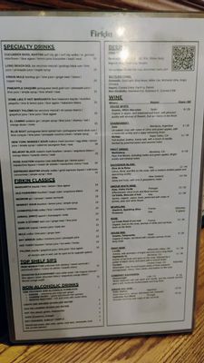 Menu photo 8 The Firkin Pub & Grill Long Beach, CA