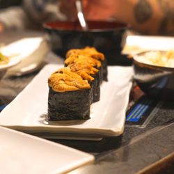 Biwon Korean BBQ and Sushi - Uni Roll (IG: eatingwithkreng)