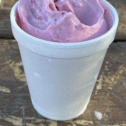Hometown Drive Inn - Small raspberry shake