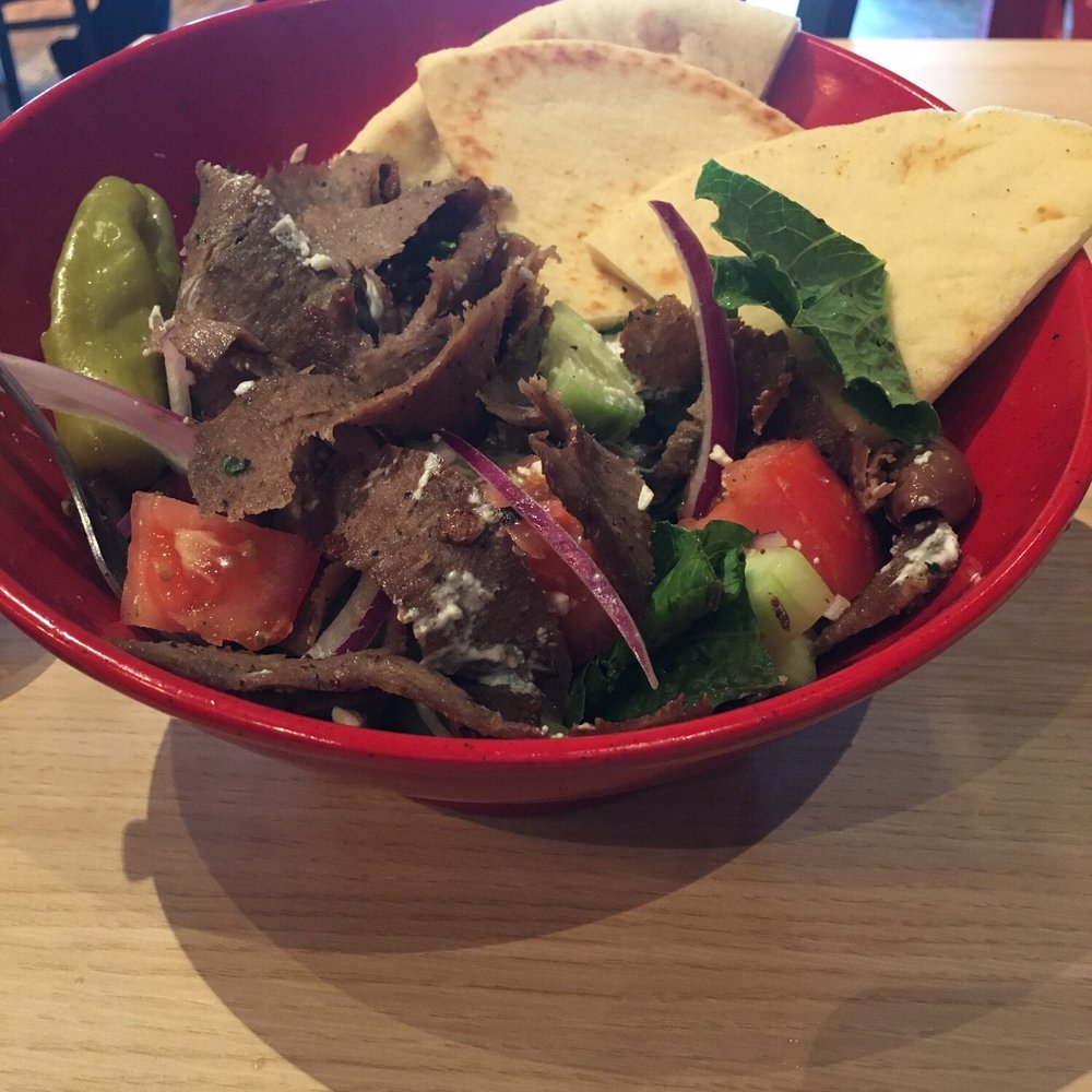 Pita Kitchen - Arrowhead - I realized halfway through eating this delicious salad that I forgot to take a photo. So good! - Mediterranean Near Me - Glendale, Arizona Pita Kitchen - Arrowhead - I realized halfway through eating this delicious salad that I forgot to take a photo. So good! - Mediterranean Near Me - Glendale, Arizona