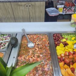 Riverhead Deli - Ceviche, fresh fruit.