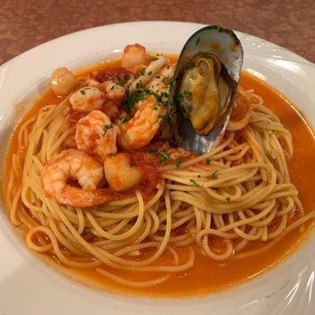 Akane Chaya - Seafood pasta in tomato sauce - Japanese Near Me - Gardena, California