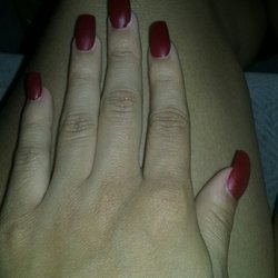 Fancy Nails - Didn't really like these. They didn't make them dark enough, I could still see my real nails underneath.