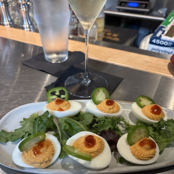 The Library Bar & Bites - Deviled eggs and Veuve Cliquot - Cocktail Bars Near Me - Fairbanks, Alaska The Library Bar & Bites - Deviled eggs and Veuve Cliquot - Cocktail Bars Near Me - Fairbanks, Alaska