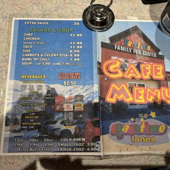 Sparetime Lanes - Menu - American Near Me - Roy, Utah