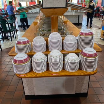 Mongolian Grill - a display of plates and bowls - Chinese Near Me - Grand Island, Nebraska Mongolian Grill - a display of plates and bowls - Chinese Near Me - Grand Island, Nebraska
