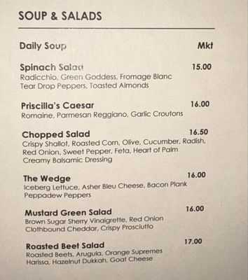 Menu photo 2 Kevin Rathbun Steak Atlanta, GA Menu photo 2 Kevin Rathbun Steak Atlanta, GA