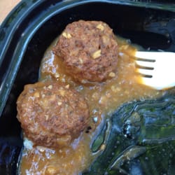 Meatballs with sepia sauce